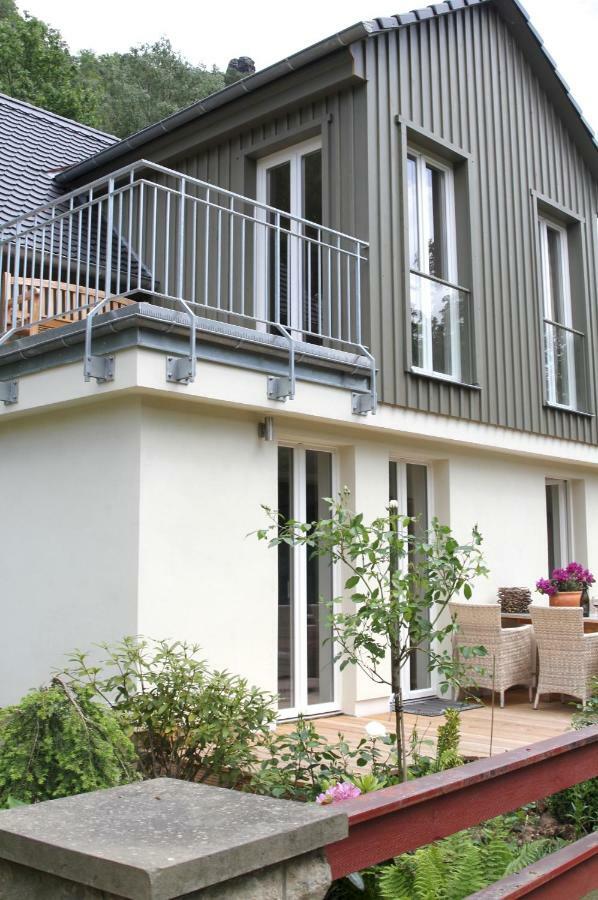 Villa Elbsinfonie Bad Schandau Exterior foto